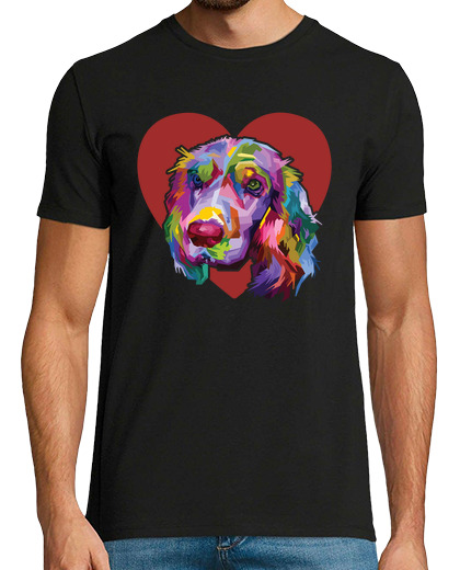 Image of cocker spaniel dog saying