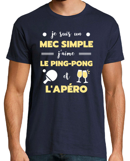 Image of simple guy ping pong humor table tennis