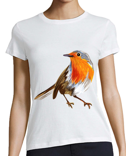 Image of robin bird wildlife ornithology gift