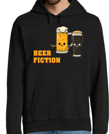 Sweat-shirt À Capuche Pour Homme fiction de la bière