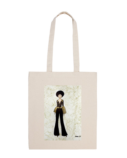 Image of 28 cloth bag, natural color