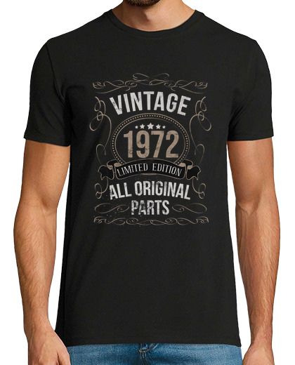 Image of vintage 1972 birthday original parts