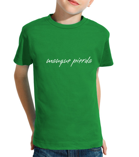 T-shirt bambino manica corta perdere manque