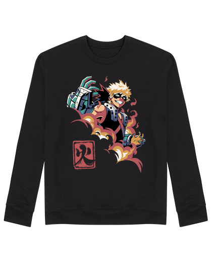 Sweat Unisexe bakugou mon université de héros