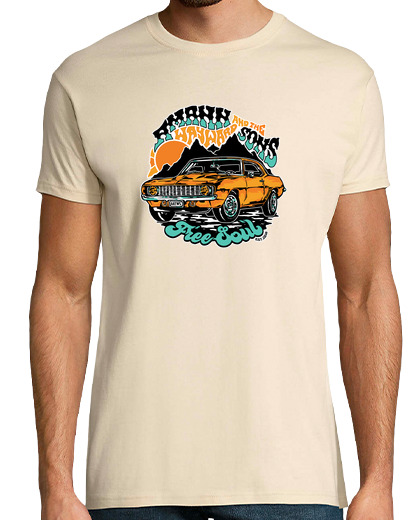 Image of design matt sabath free soul, man, manga , cream, extra quality