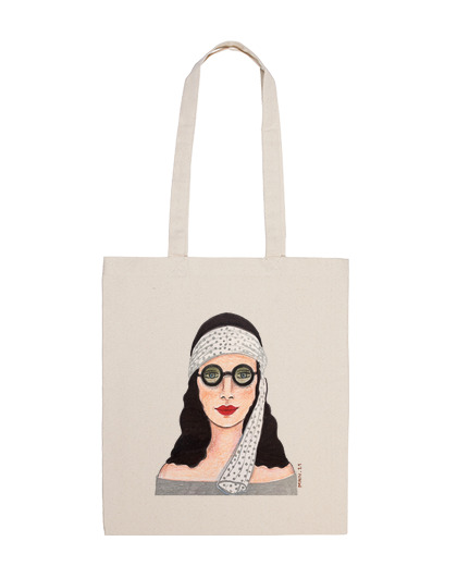 Image of 14 cloth bag, natural color