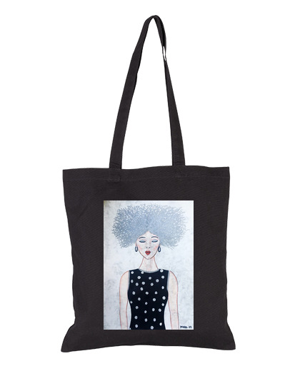 Image of 7 cloth bag, black