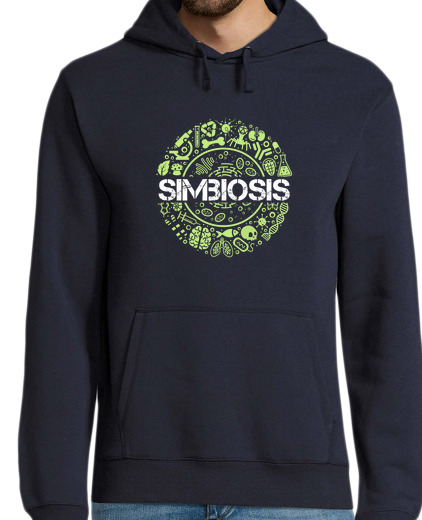 Sweat-shirt À Capuche Pour Homme projet de symbiose verte