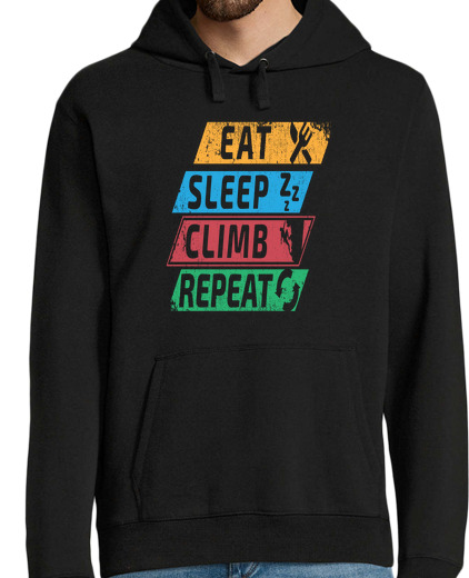 Image of eat sleep climb climbing mountain climb