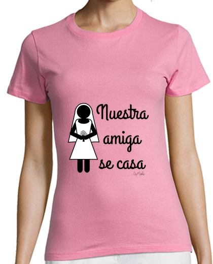Image of shirt for girls our friend is getting married