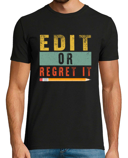 Image of edit or regret it english teacher shirt funny teacher tee grammar shirt english teacher gift teacher