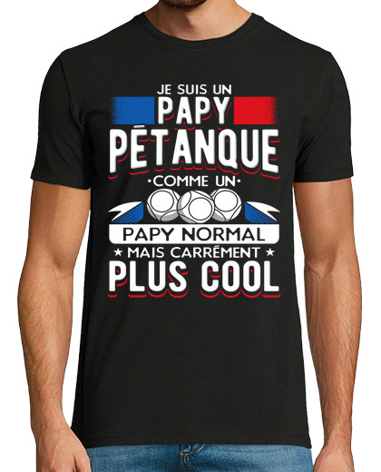 Image of papy petanque gift humor boccia