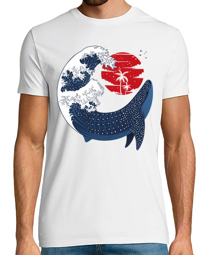 Image of big whale shark japanese wave