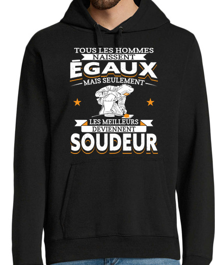 Sweat-shirt À Capuche Pour Homme Soudeur Soudure Soudage