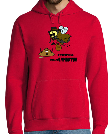 Sweat-shirt À Capuche Pour Homme drosophile melanogangster