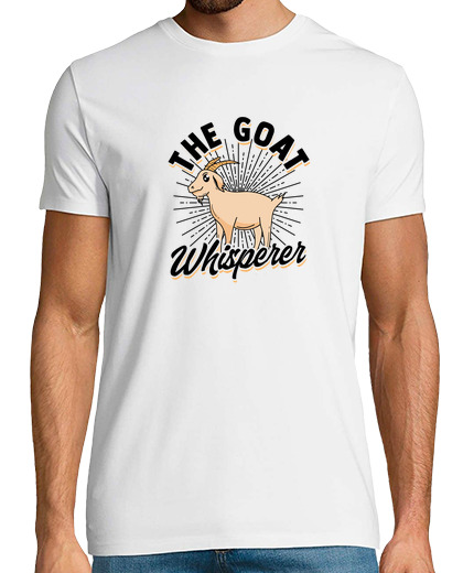 Image of the goat whisperer farmer and
