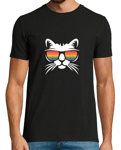 Image of cool lgbt cute anime cat cats kawaii gay pride
