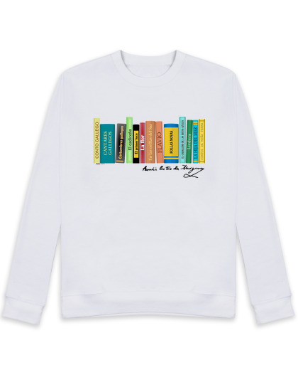 Sweat Unisexe sweat-shirt livres rosalía de castro