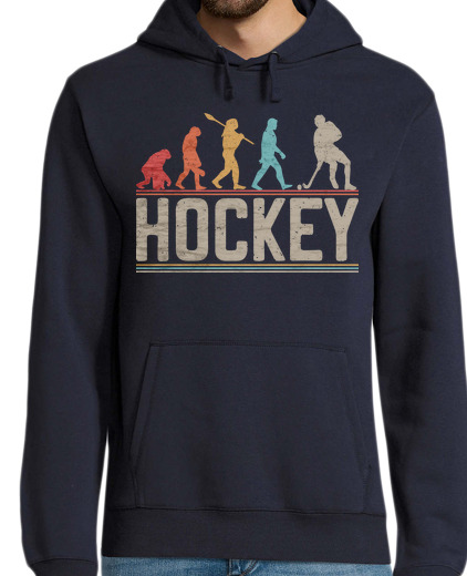 Sweat-shirt À Capuche Pour Homme cadeau de joueur de hockey sur glace év