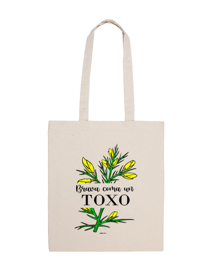 Image of toxo bag. galician woman