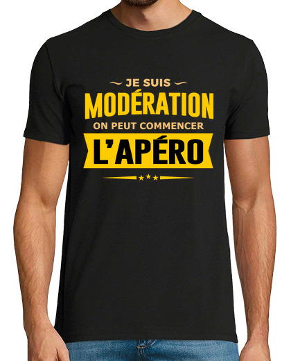 Image of I am a moderation aperitif humor