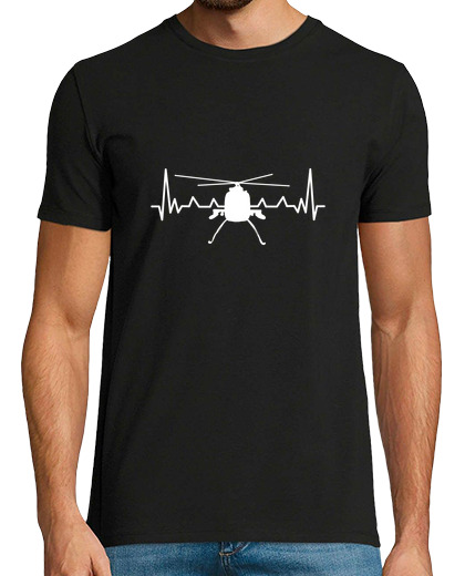 Image of helicopter pilot aviation heartbeat love flying