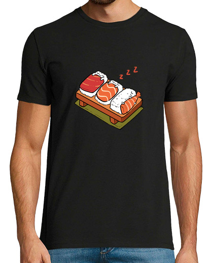 Image of sleeping sushi anime ramen chef japan manga gift