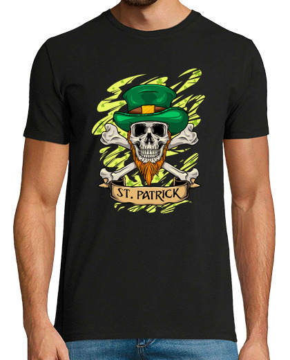 Image of St Patrick Skull Irish St Patricks Day