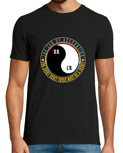 Image of the zen of accounting accounting gift certified public accountant tee bookkeeping tshirt funny accou