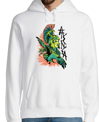 Sweat-shirt À Capuche Pour Homme athéna mythologie grecque