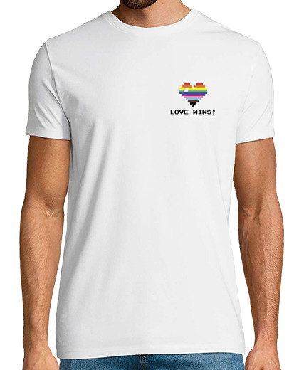 Image of boy's love wins t shirt