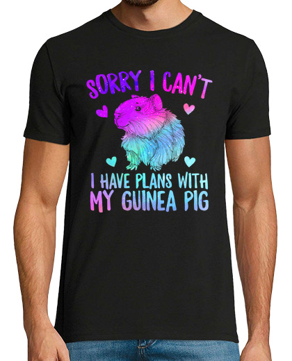 Image of sorry i cant i have plans with my guinea pig inspirational tee animal lover gift guinea pig owner sh