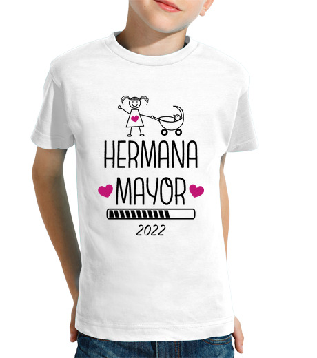 T-shirt bambino manica corta herm ana mayor 2022 nere