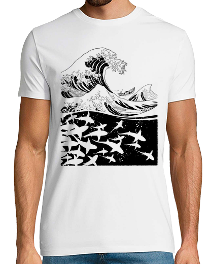 Image of shark wave