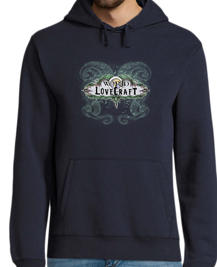 Sweat-shirt À Capuche Pour Homme world of lovecraft - homme capuche