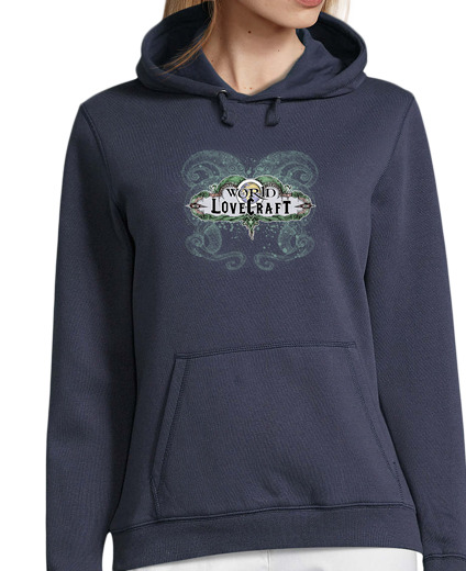 Sweat-shirt À Capuche Pour Femme world of lovecraft - femme capuche