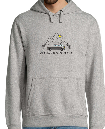 Image of simple traveling sweatshirt
