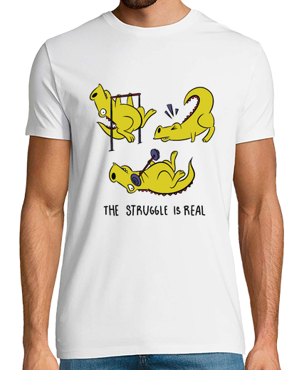 Image of t rex workout struggle