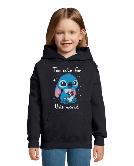 Sweat À Capuche Pour Enfant trop mignon pour ce monde