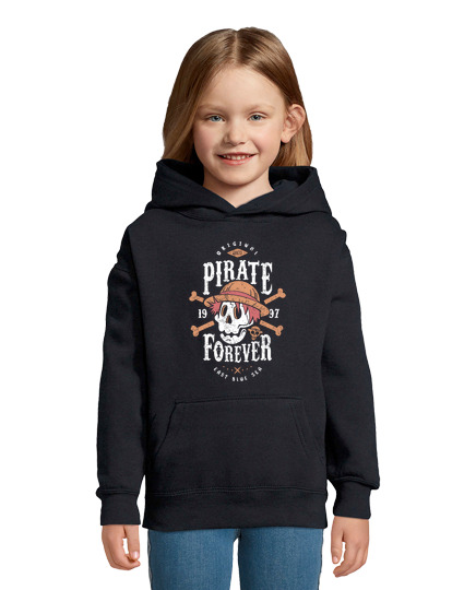 Sweat À Capuche Pour Enfant voulait pirate pour toujours