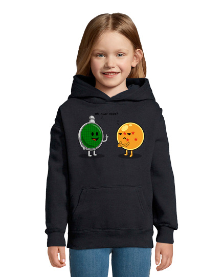 Sweat À Capuche Pour Enfant on joue à cache-cache?