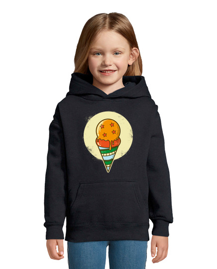 Sweat À Capuche Pour Enfant crème dragonice