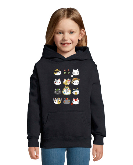 Sweat À Capuche Pour Enfant chats cosplay