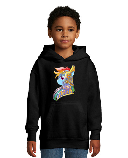 Sweat À Capuche Pour Enfant Rainbow Dash Nouveau