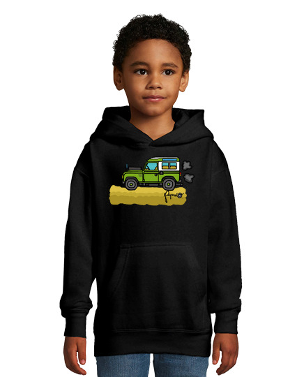 Sweat À Capuche Pour Enfant Land Rover