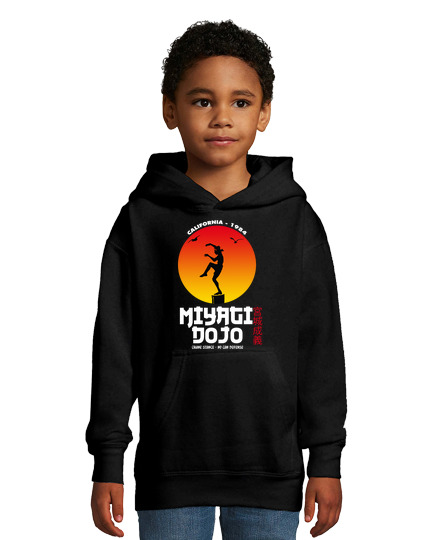 Sweat À Capuche Pour Enfant Miyagi Dojo