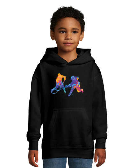 Sweat À Capuche Pour Enfant conception aquarelle esthétique de hock