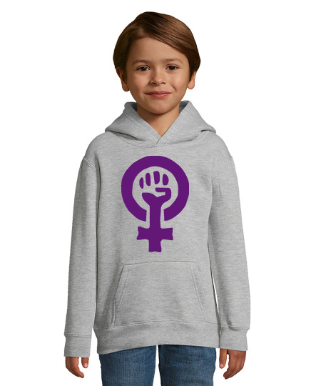 Sweat À Capuche Pour Enfant féminisme