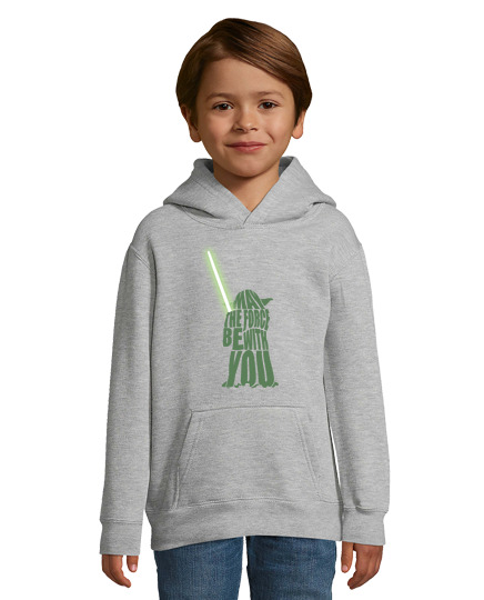 Sweat À Capuche Pour Enfant Yoda Star Wars