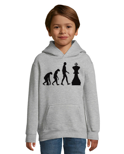 Sweat À Capuche Pour Enfant Echecs / Chess